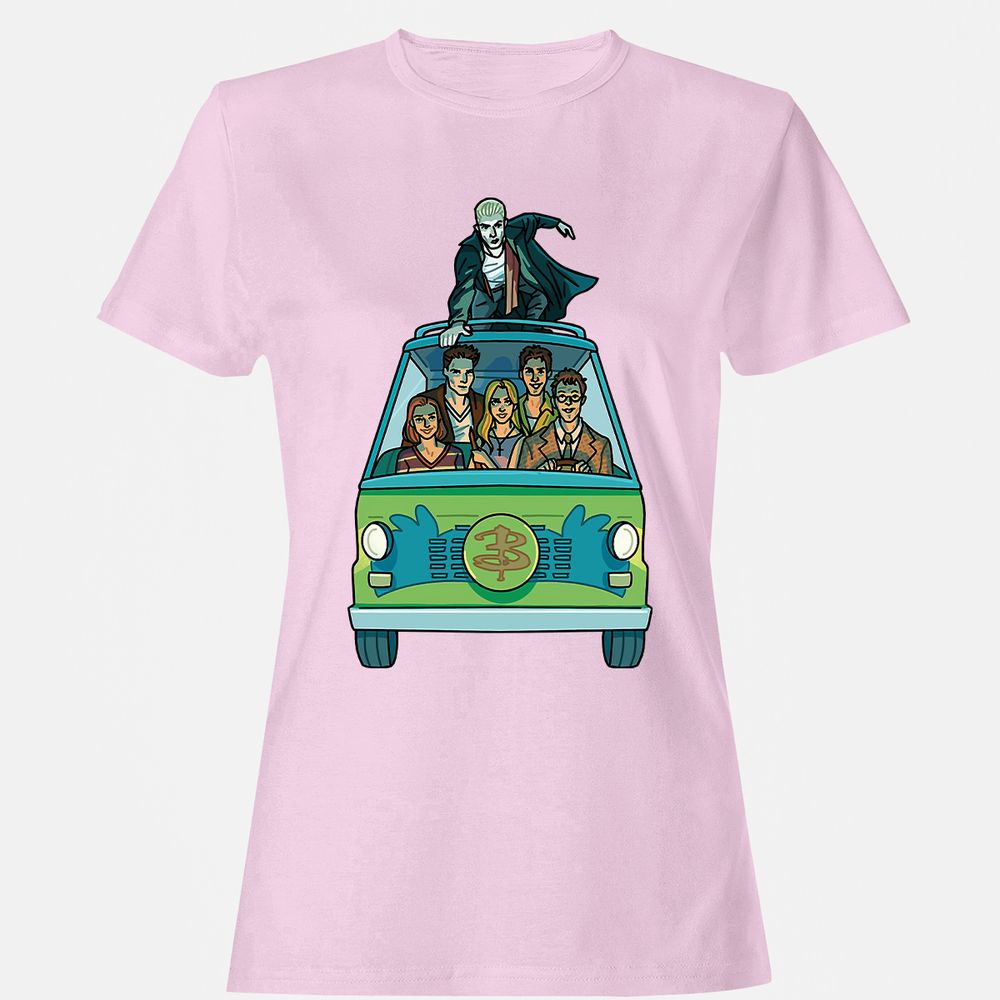Women's T-Shirt - 7QKQVL6C - Light Pink - 9