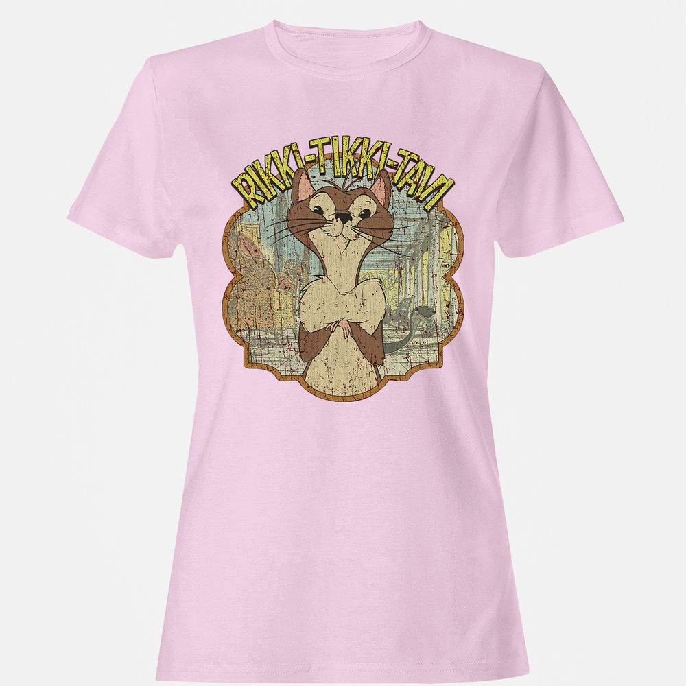 Women's T-Shirt - 4BYU7VZQ - Light Pink - 9