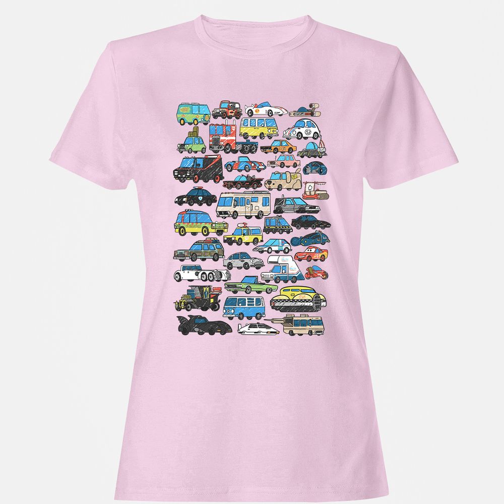 Women's T-Shirt - RR12MWM8 - Light Pink - 9