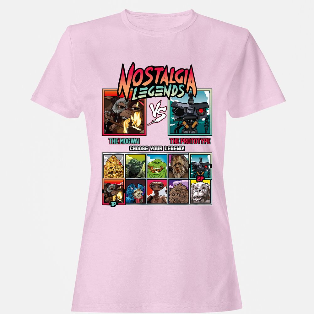 Women's T-Shirt - V3GQMPZ9 - Light Pink - 9