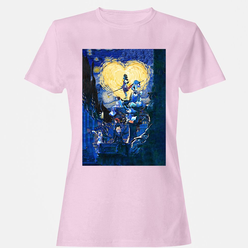 Women's T-Shirt - KF2GG6R9 - Light Pink - 9