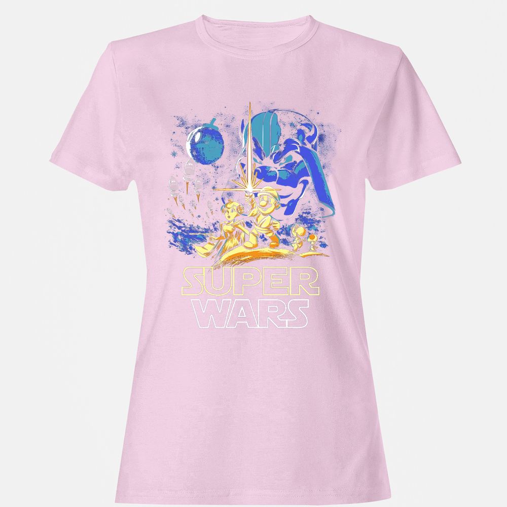 Women's T-Shirt - UUY3SQFH - Light Pink - 9