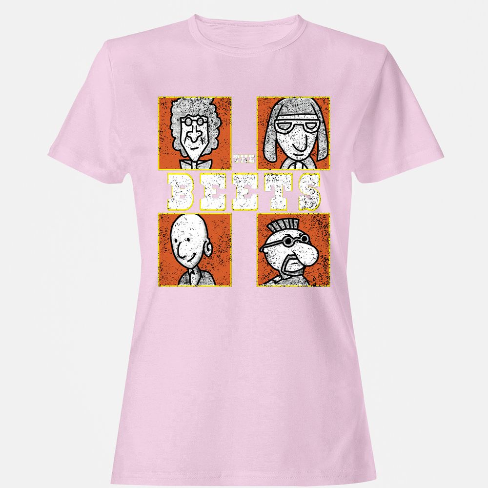 Women's T-Shirt - QAQLU1BU - Light Pink - 9