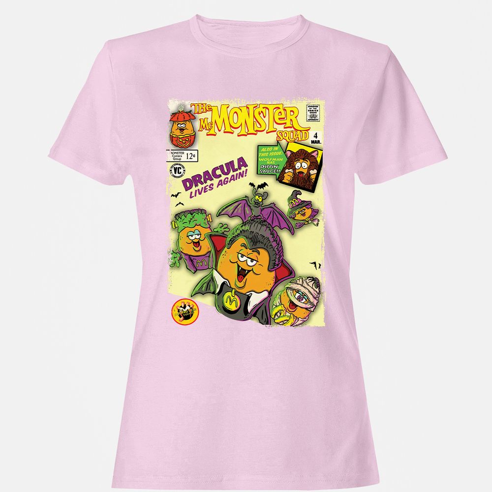 Women's T-Shirt - 7E26KNCE - Light Pink - 9