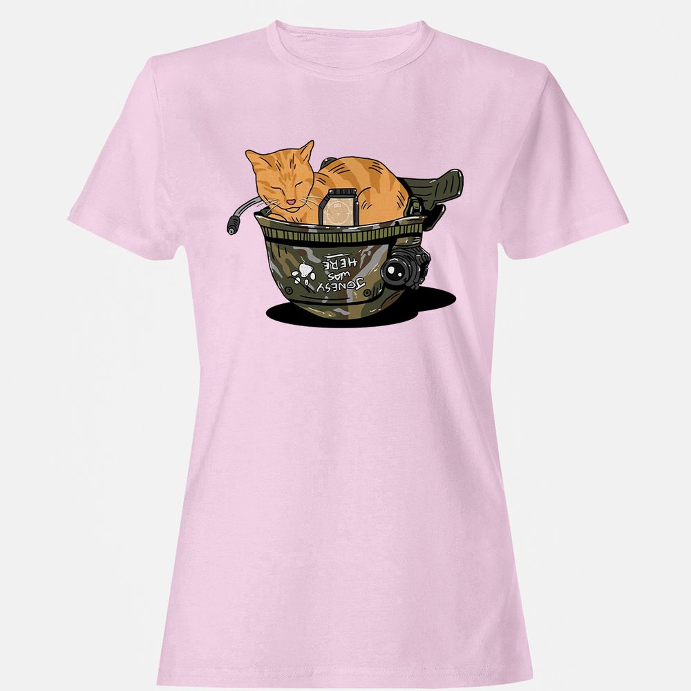 Women's T-Shirt - Q2PHNE9G - Light Pink - 9
