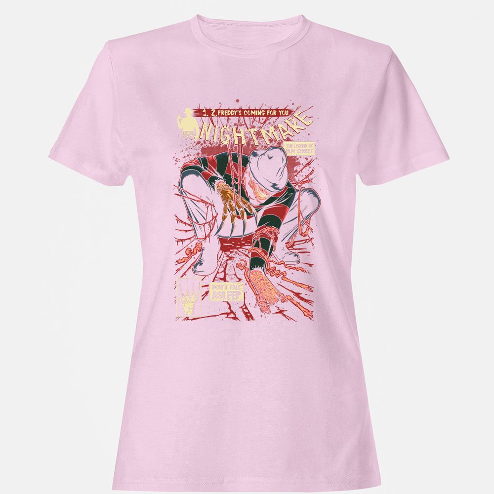 Women's T-Shirt - ZLBZ7P9P - Light Pink - 9