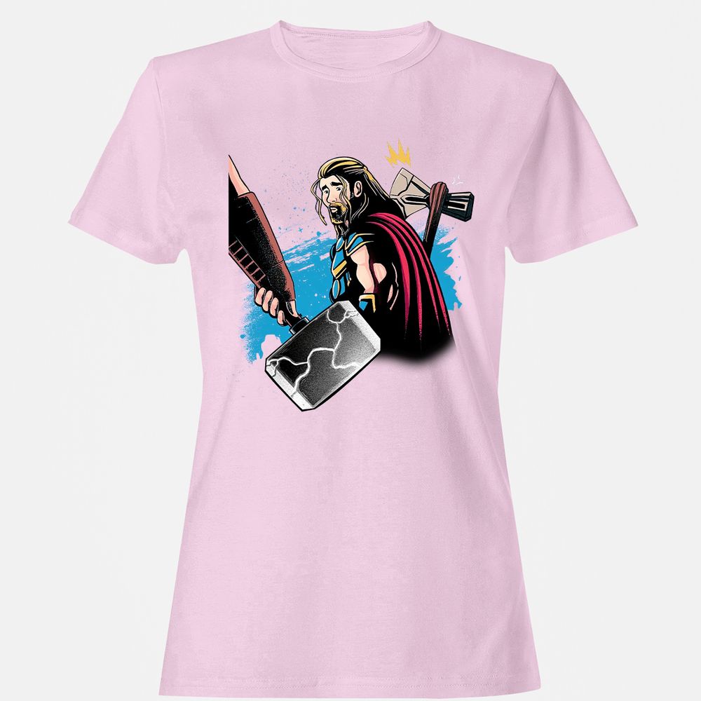 Women's T-Shirt - 33K1R7KC - Light Pink - 9