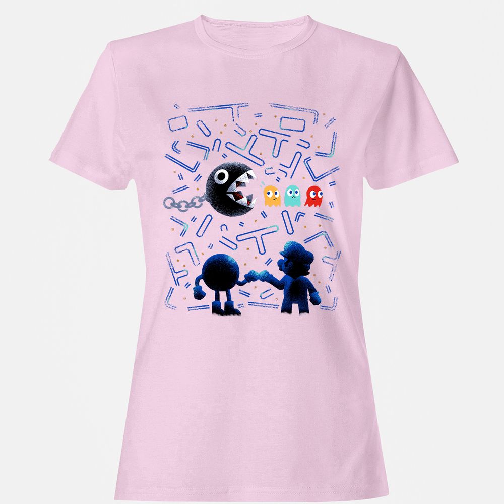 Women's T-Shirt - W1PSVKFV - Light Pink - 9