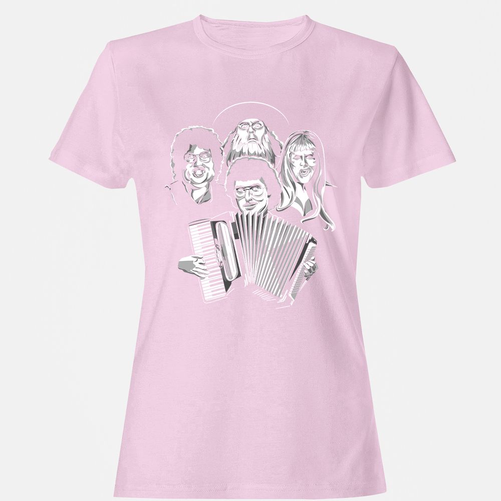 Women's T-Shirt - 6CEAFRD4 - Light Pink - 9