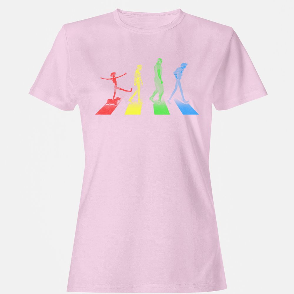 Women's T-Shirt - 9S6BDUNQ - Light Pink - 9