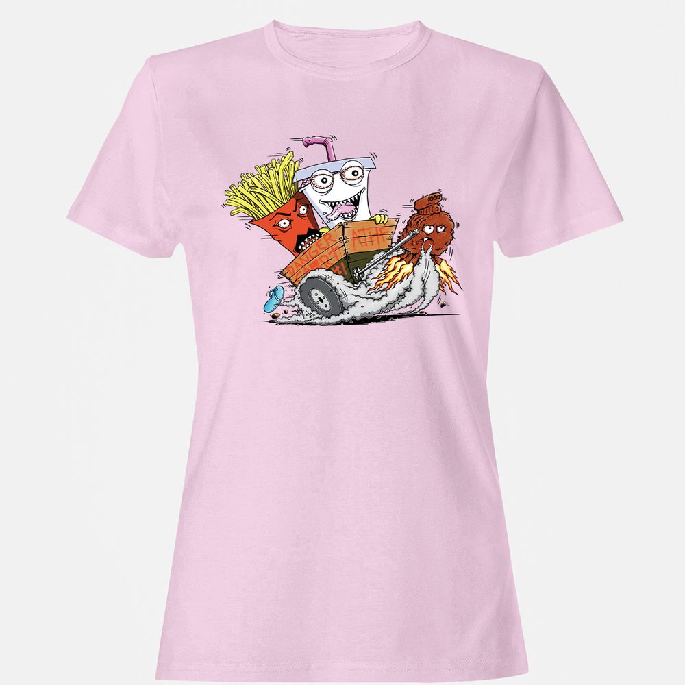 Women's T-Shirt - RK41ZNJW - Light Pink - 9