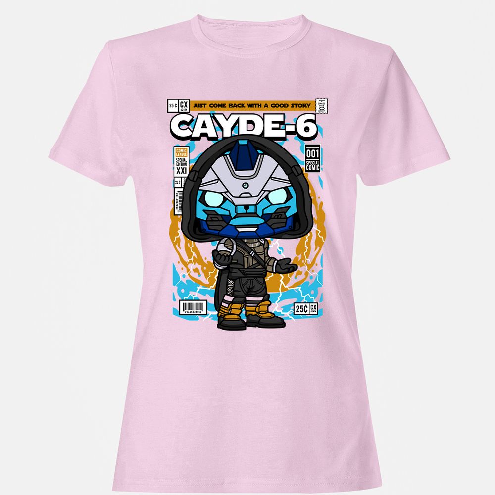 Women's T-Shirt - WZHGDCZ4 - Light Pink - 9