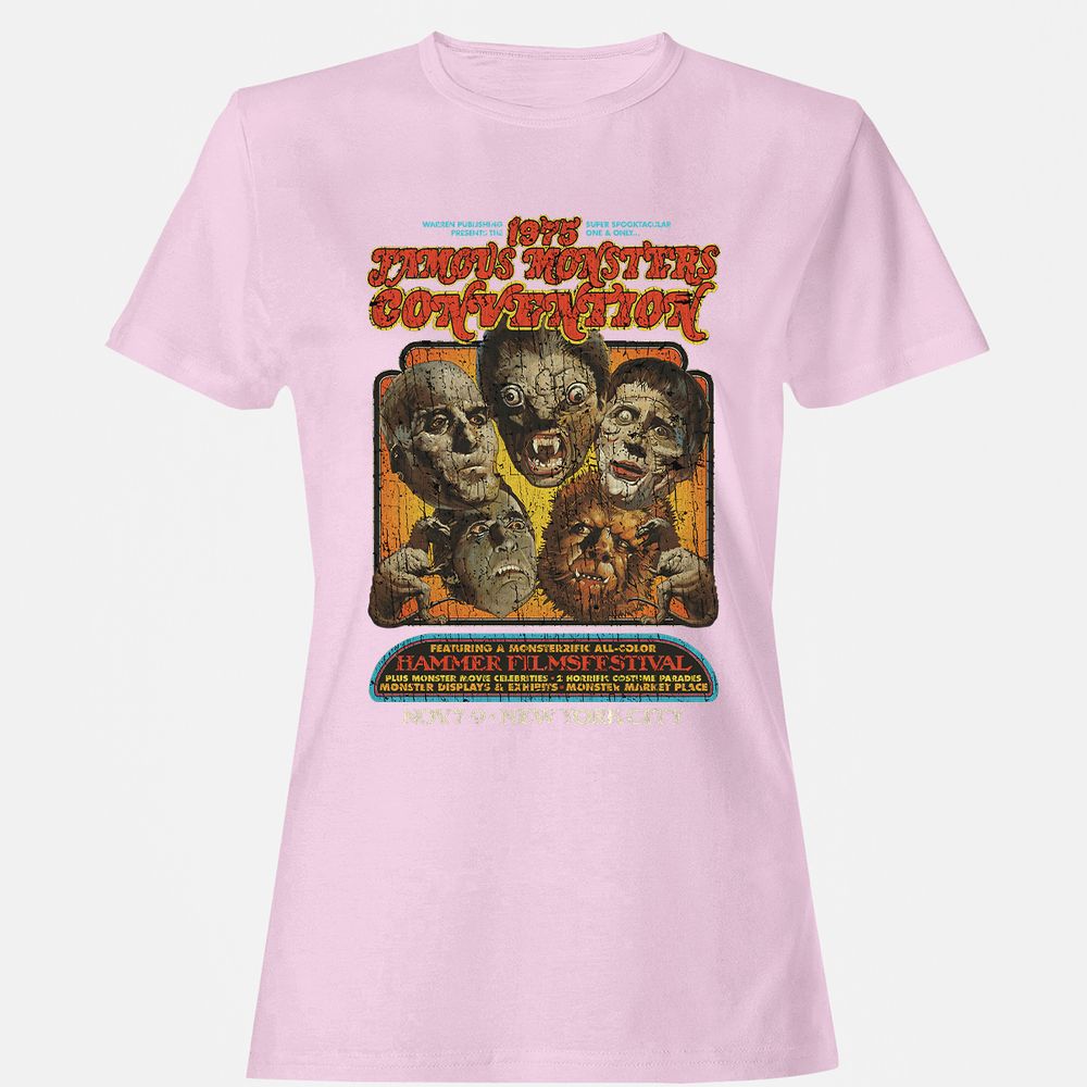 Women's T-Shirt - KH8GQTSQ - Light Pink - 9