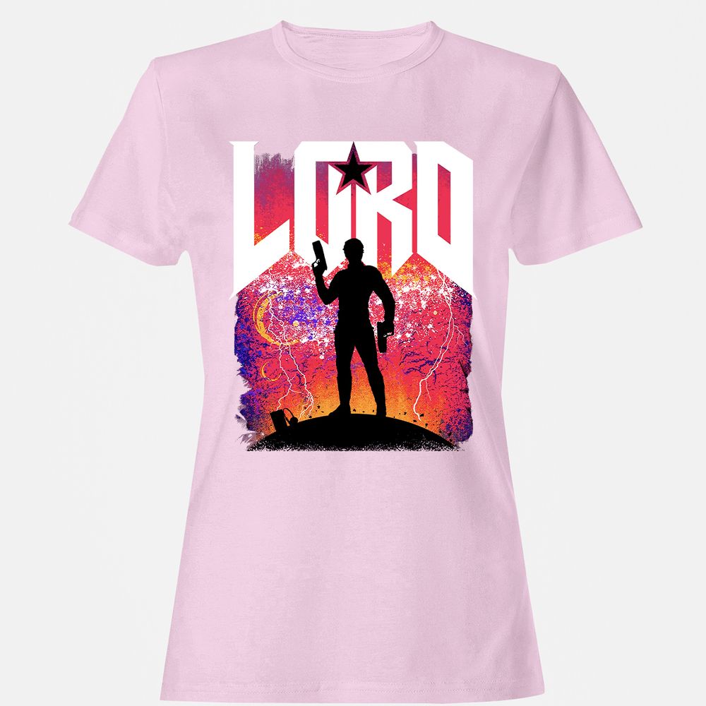 Women's T-Shirt - JHEVFR47 - Light Pink - 9
