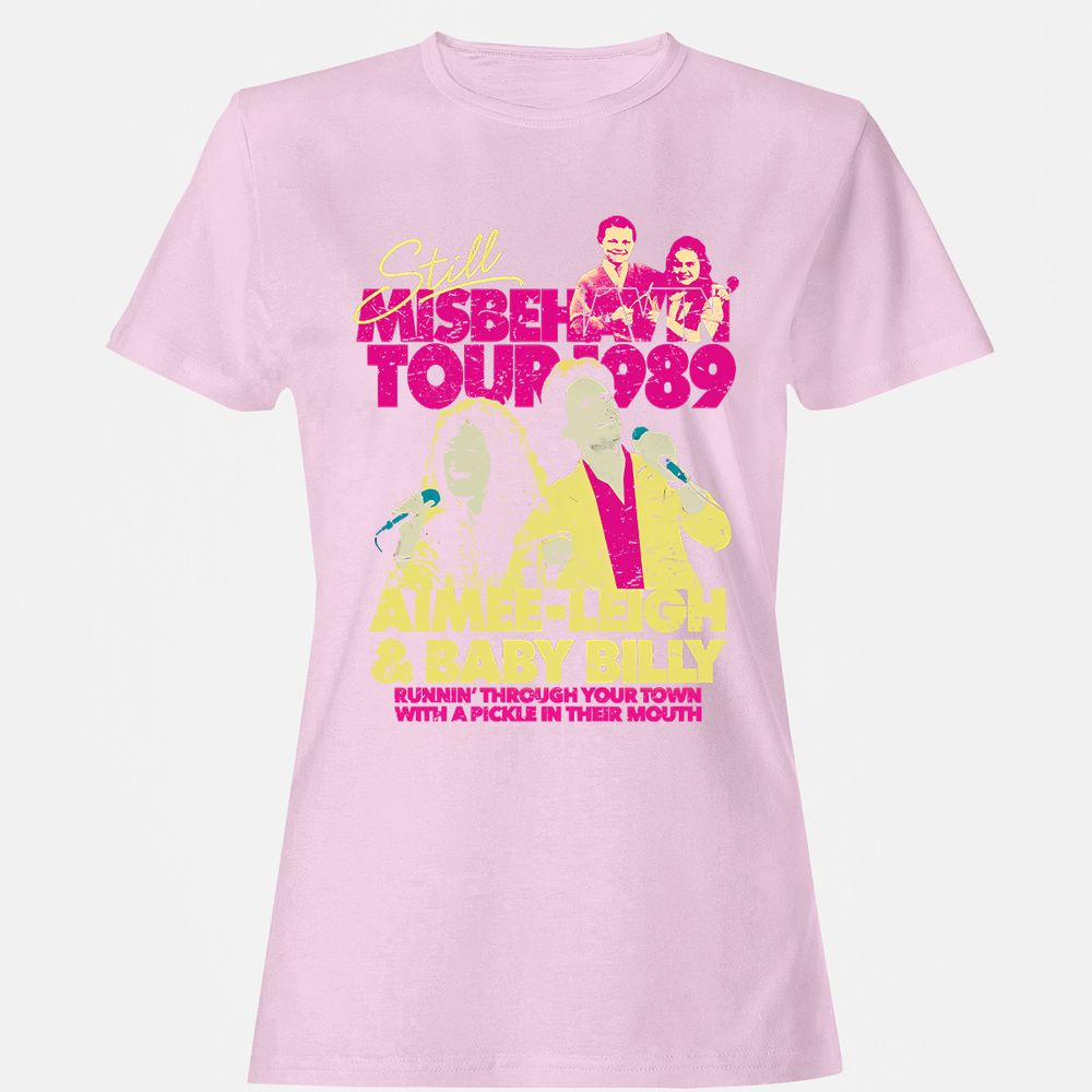 Women's T-Shirt - 5JUTXZDU - Light Pink - 9