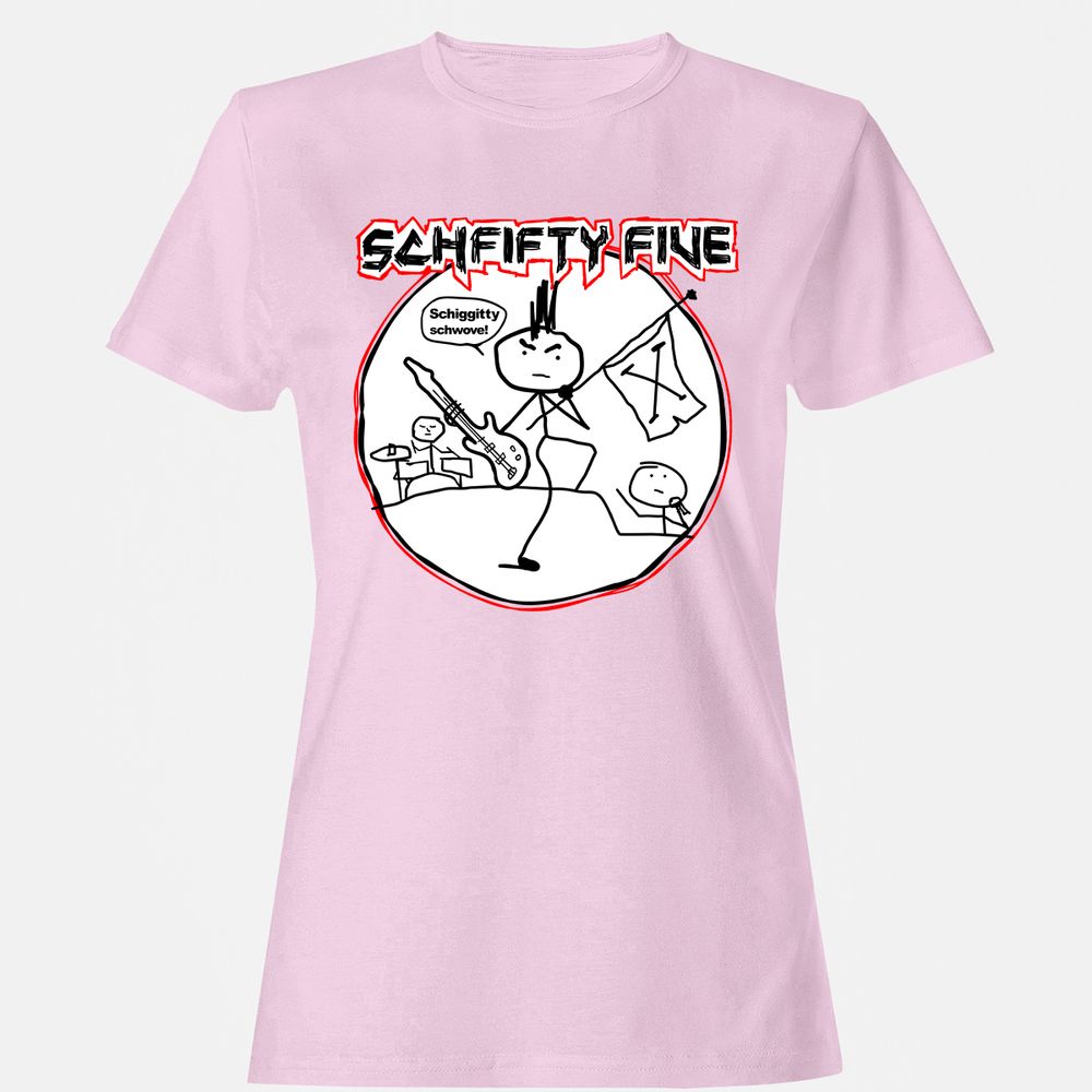 Women's T-Shirt - GEJVSXYK - Light Pink - 9