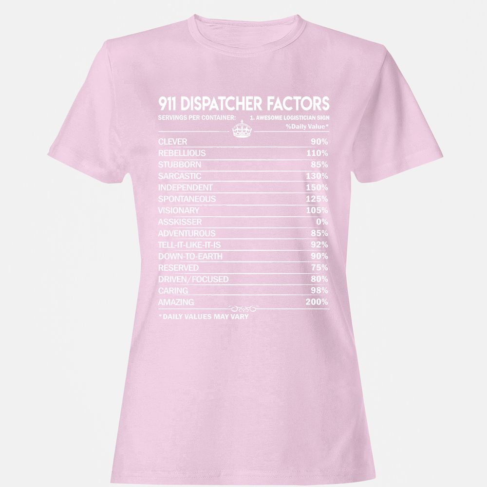 Women's T-Shirt - QPJH6QNC - Light Pink - 9
