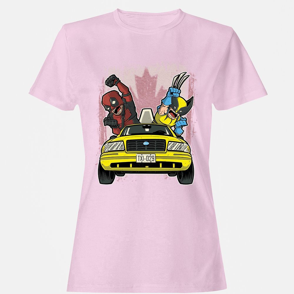 Women's T-Shirt - Q2T9R866 - Light Pink - 9