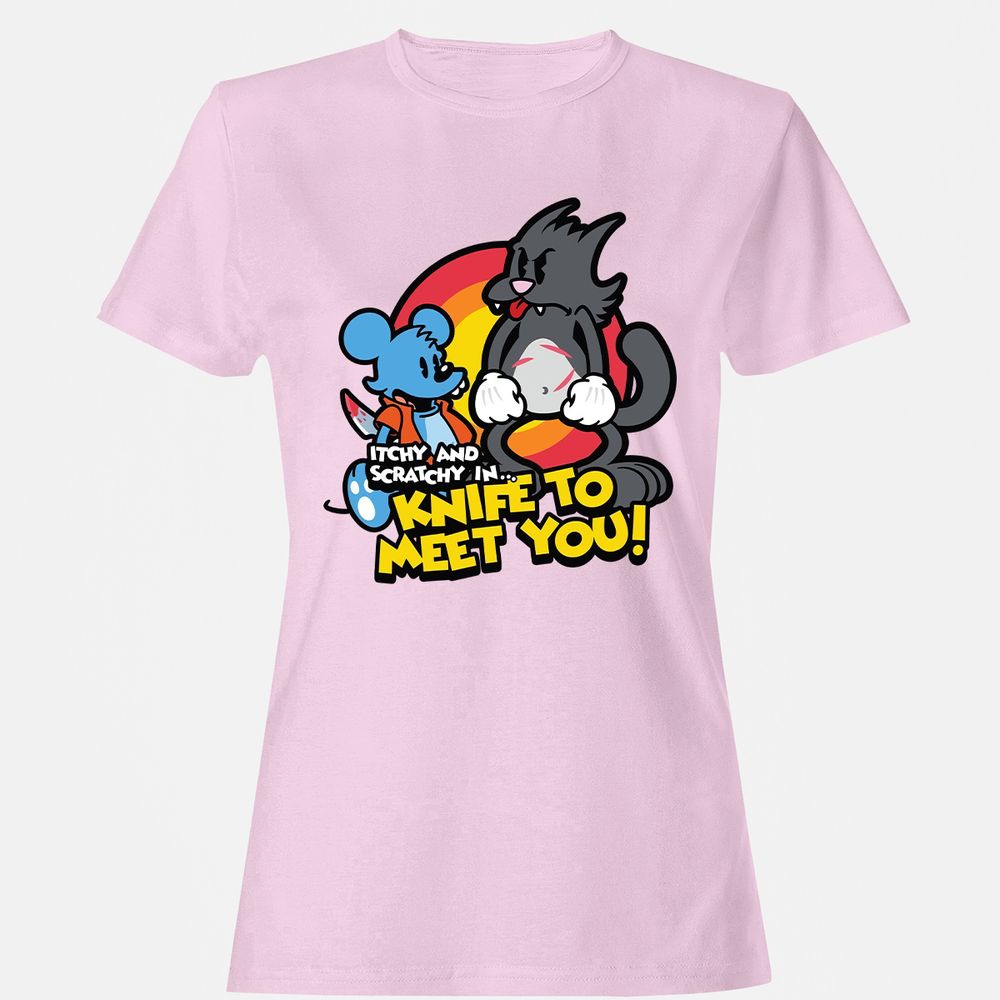 Women's T-Shirt - 354B23NX - Light Pink - 9