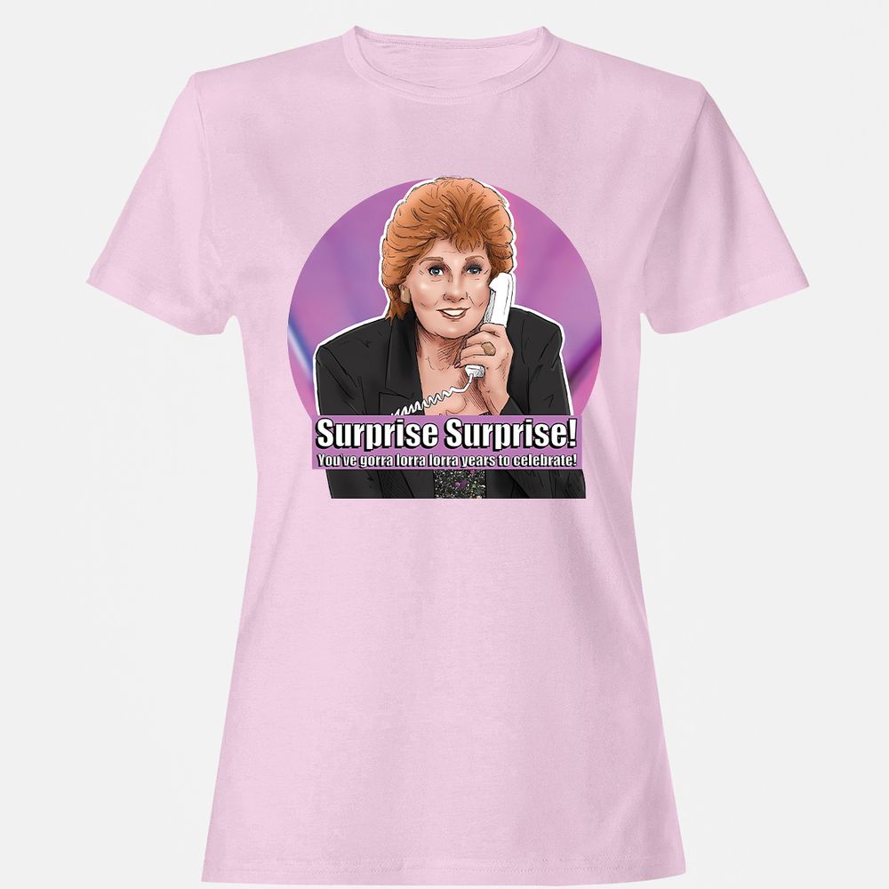 Women's T-Shirt - EZ4U5F5M - Light Pink - 9