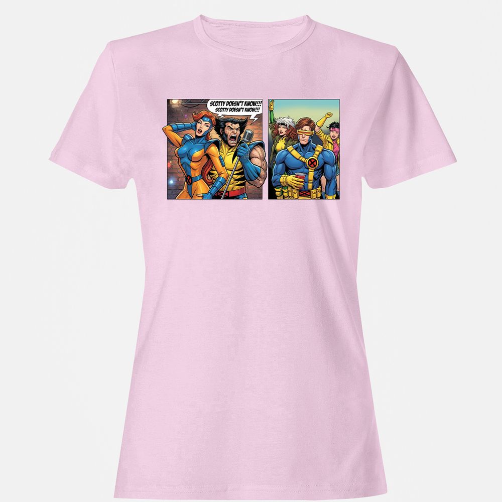 Women's T-Shirt - AF3GDT9N - Light Pink - 9