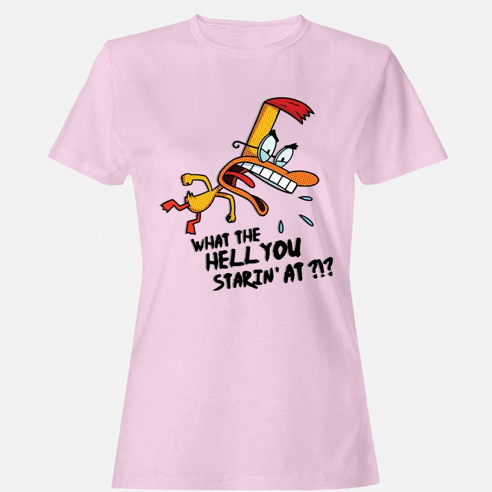 Women's T-Shirt - 83J4JYQF - Light Pink - 9