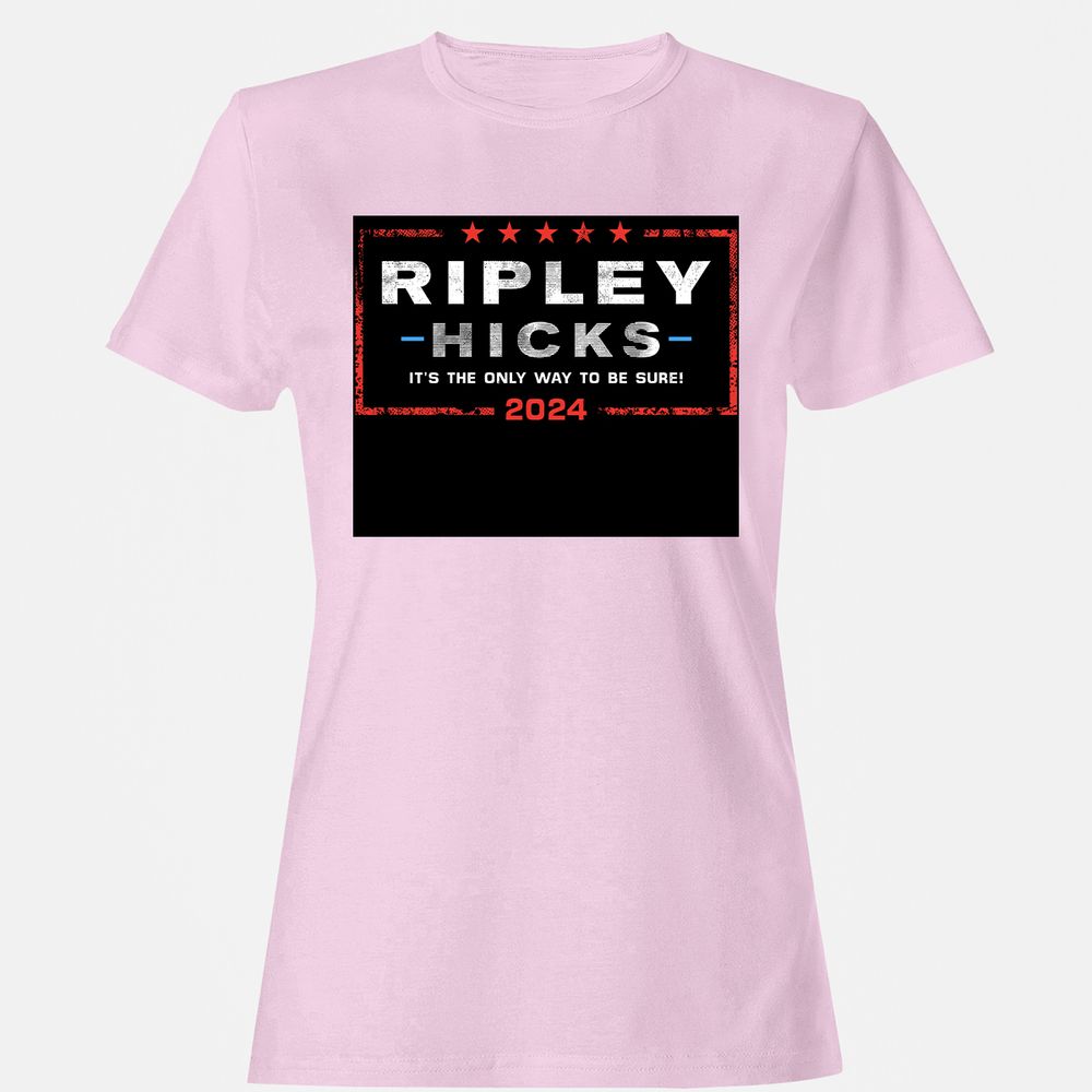 Women's T-Shirt - LBZJZU8L - Light Pink - 9