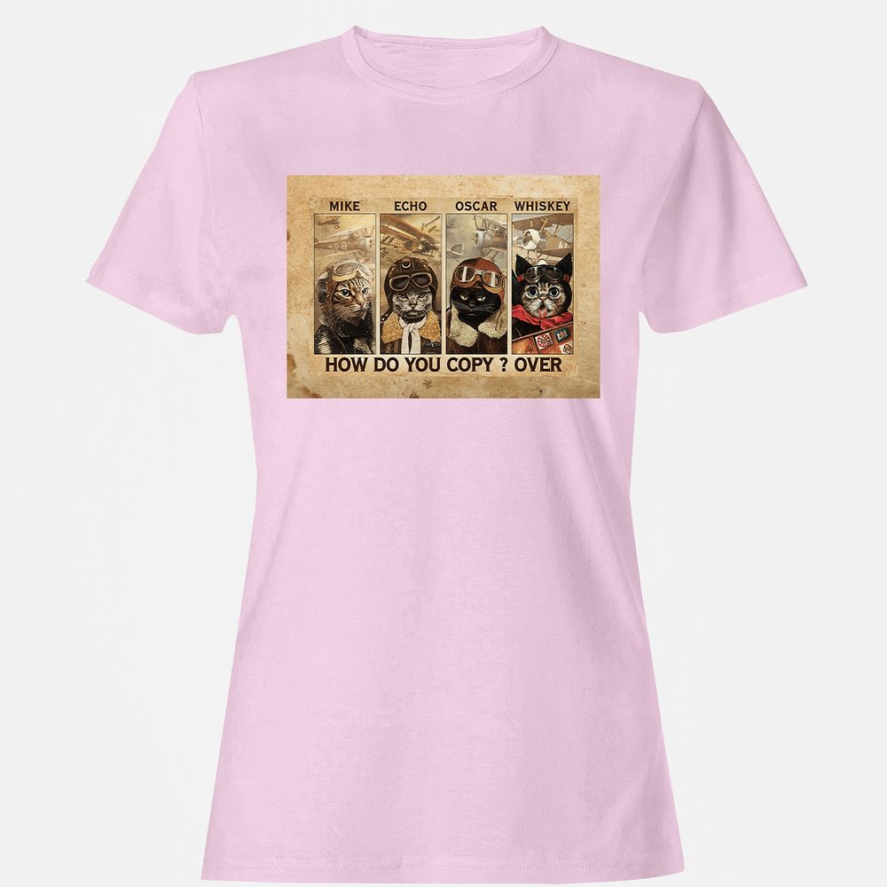 Women's T-Shirt - X96F68F6 - Light Pink - 9