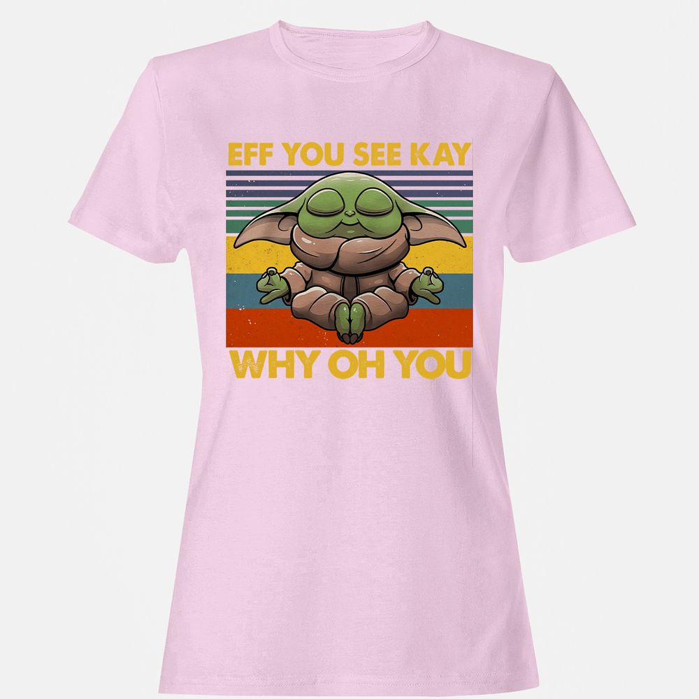 Women's T-Shirt - Y5F8AJ7P - Light Pink - 9
