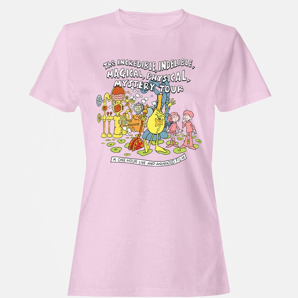 Women's T-Shirt - LQXR1VQR - Light Pink - 9