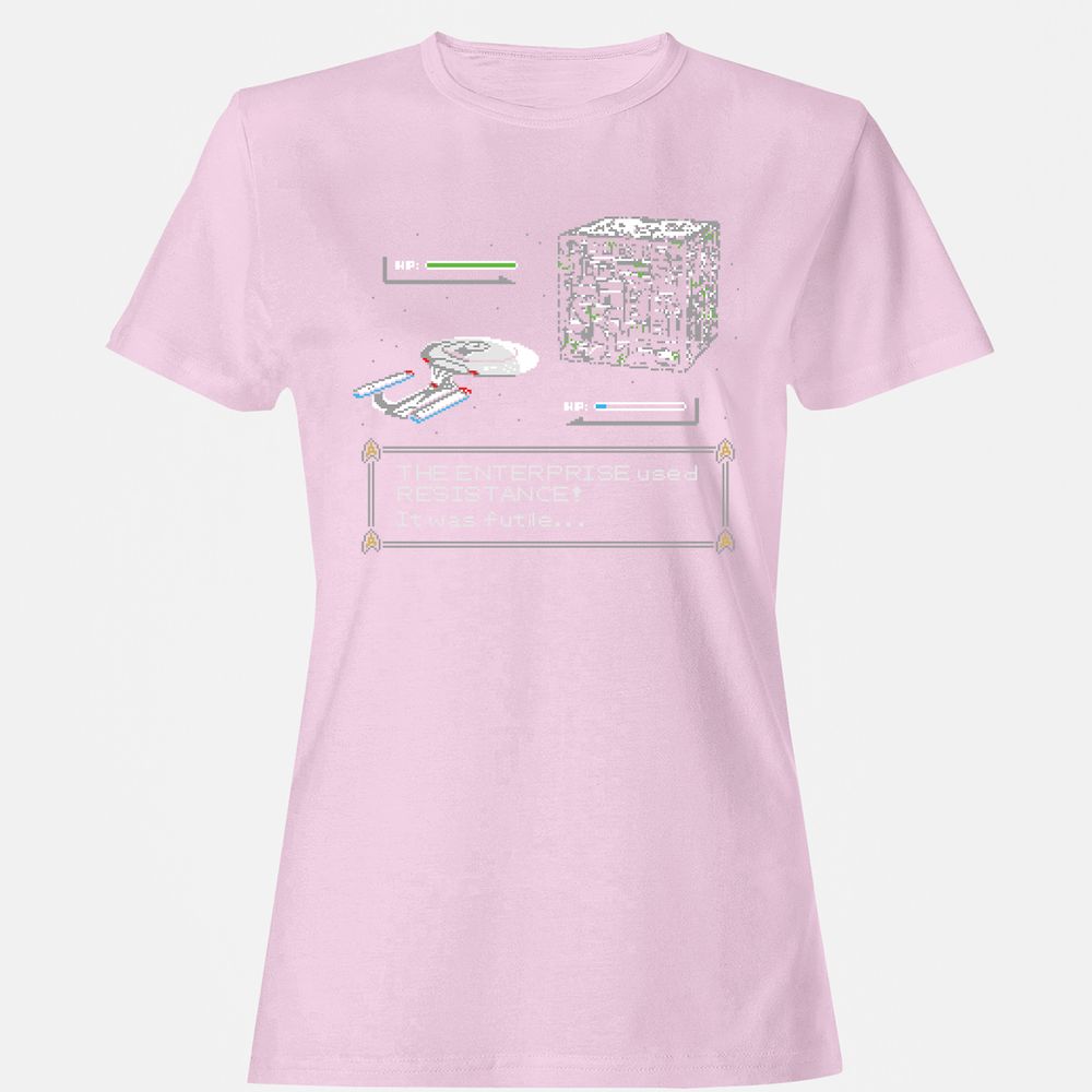 Women's T-Shirt - 5V4TRK5M - Light Pink - 9