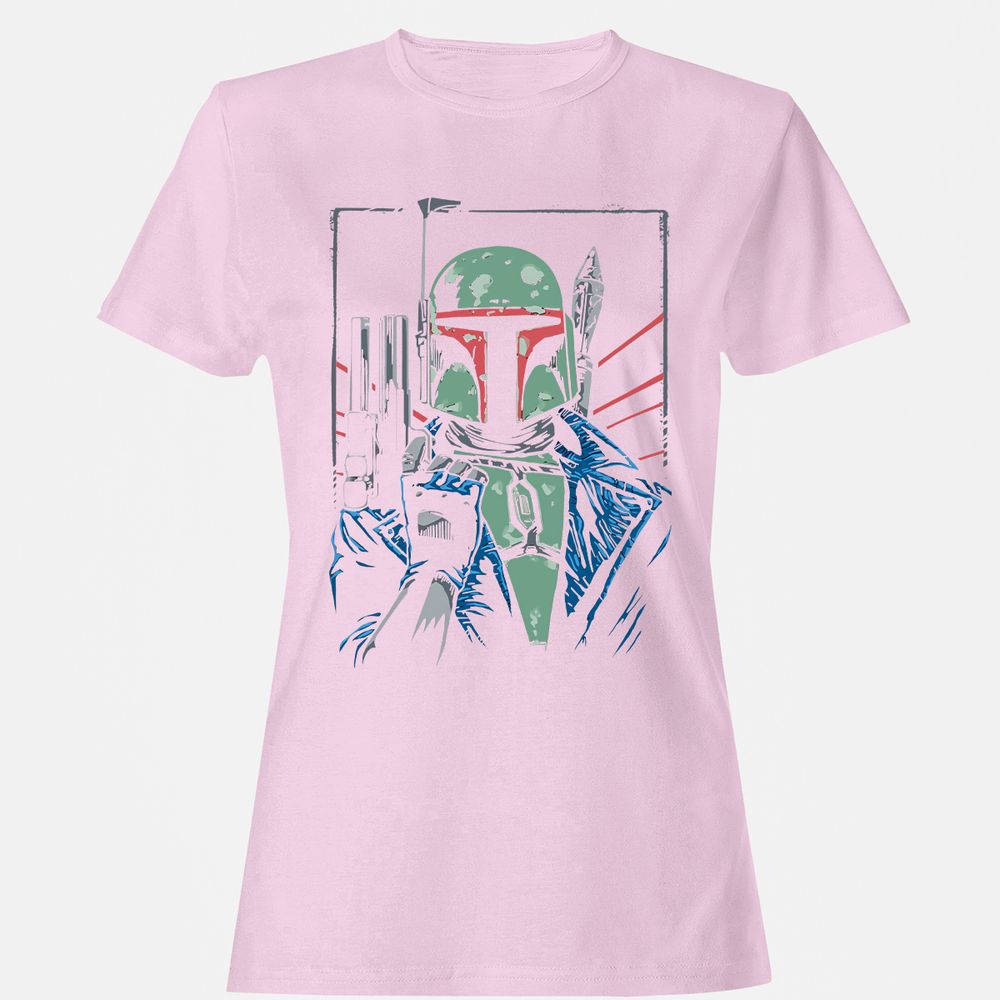 Women's T-Shirt - HGQRSK83 - Light Pink - 9
