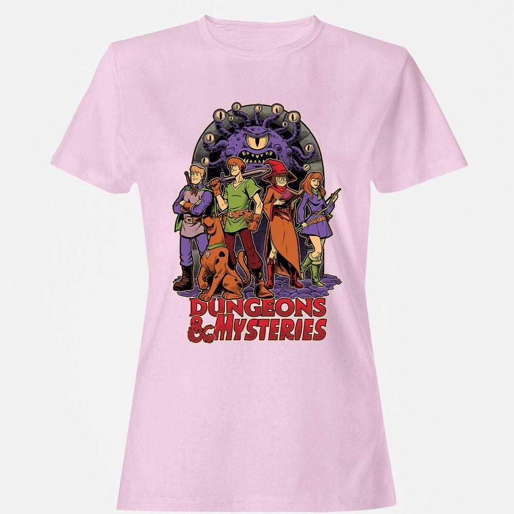 Women's T-Shirt - ANQTCFCS - Light Pink - 9