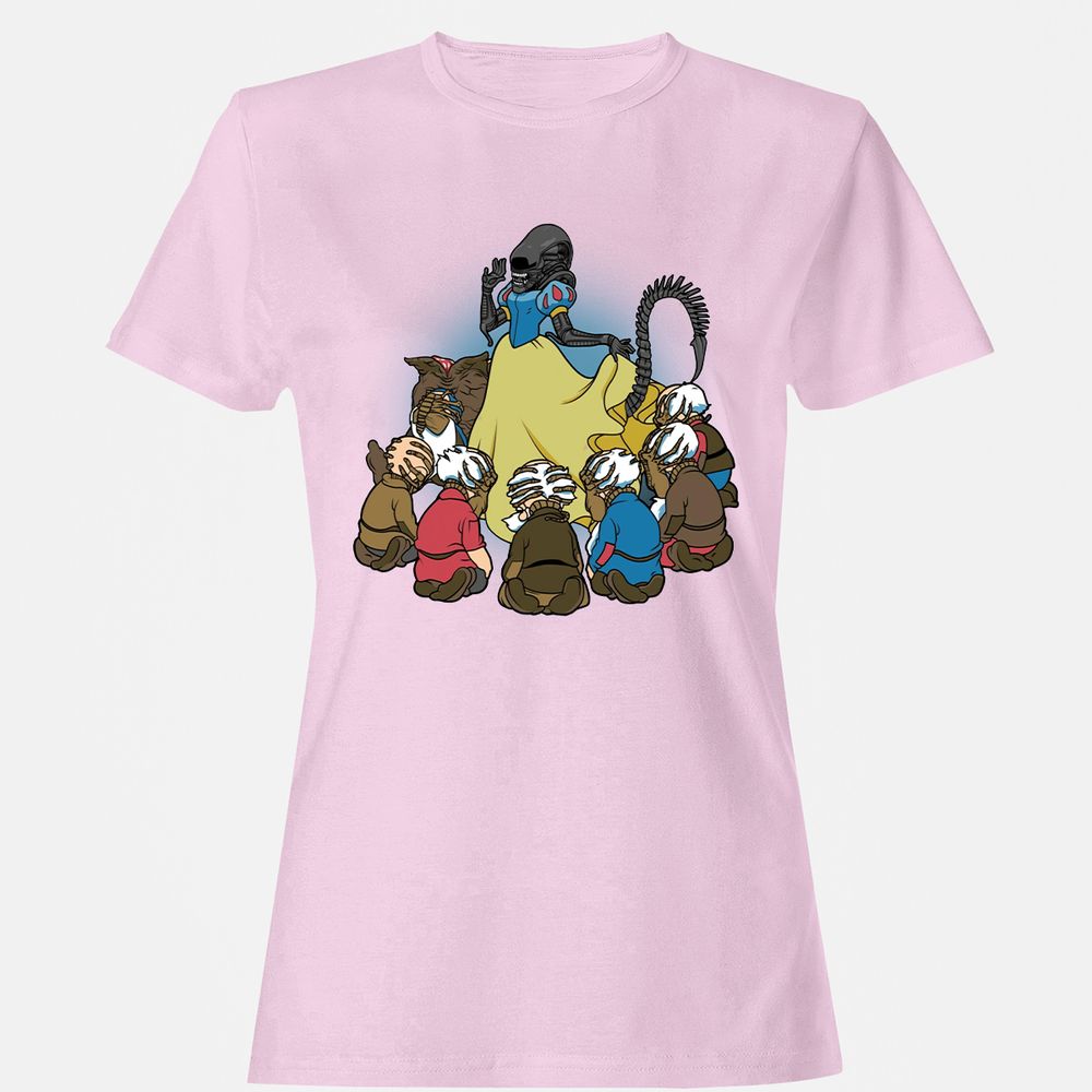 Women's T-Shirt - UXGBUJS8 - Light Pink - 9