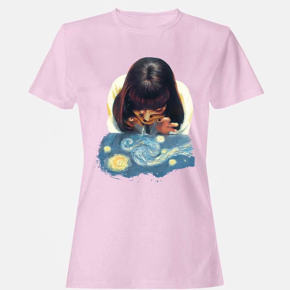 Women's T-Shirt - VEHCSS1V - Light Pink - 9