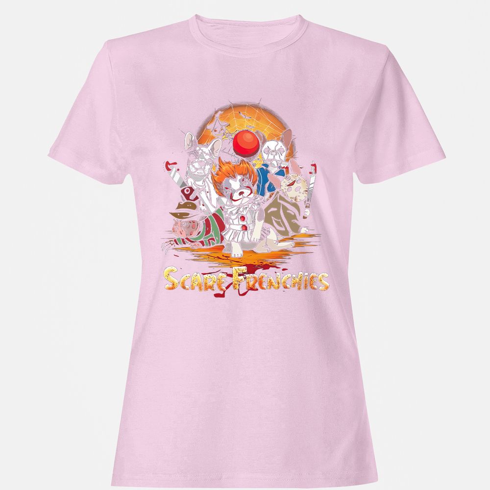 Women's T-Shirt - X5FVSTKP - Light Pink - 9