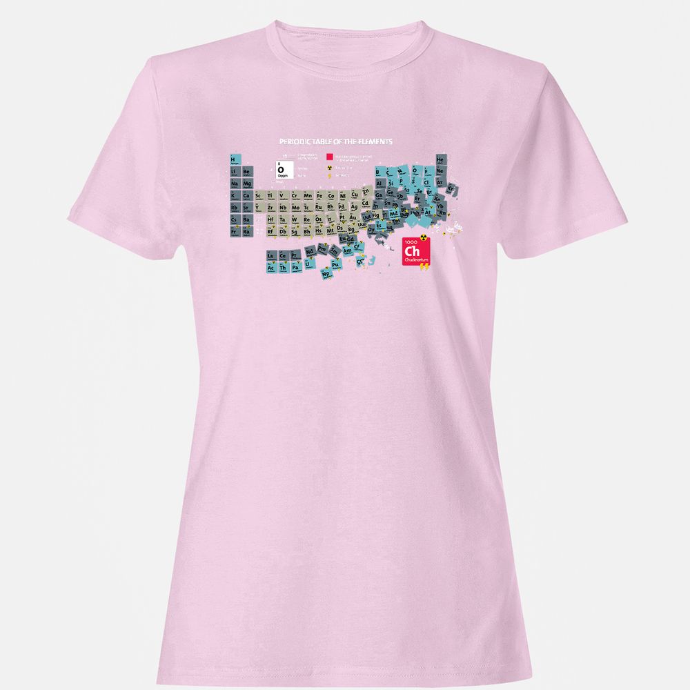 Women's T-Shirt - C1DZ6GQR - Light Pink - 9