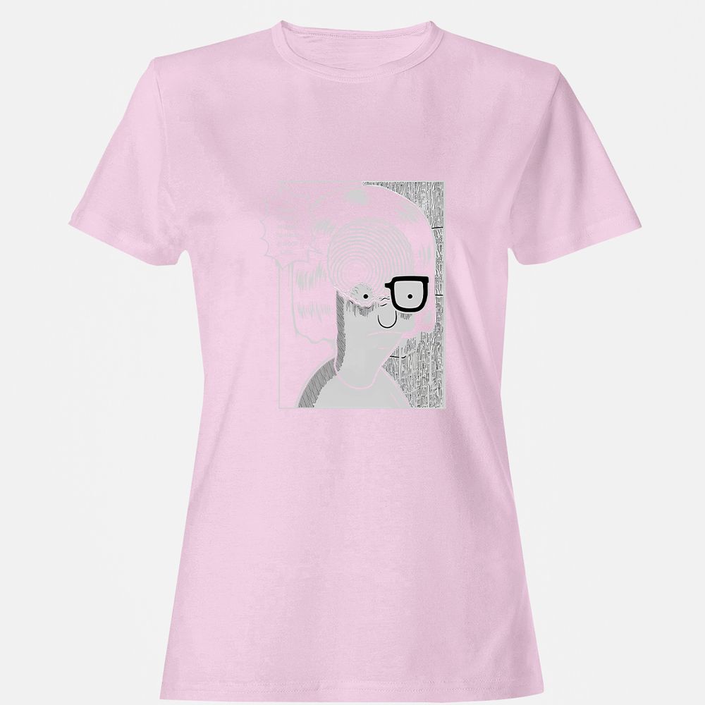Women's T-Shirt - B1WZY522 - Light Pink - 9