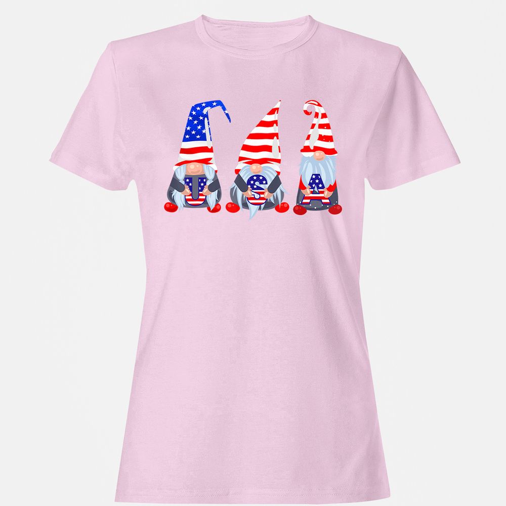 Women's T-Shirt - S8QGVUQ9 - Light Pink - 9