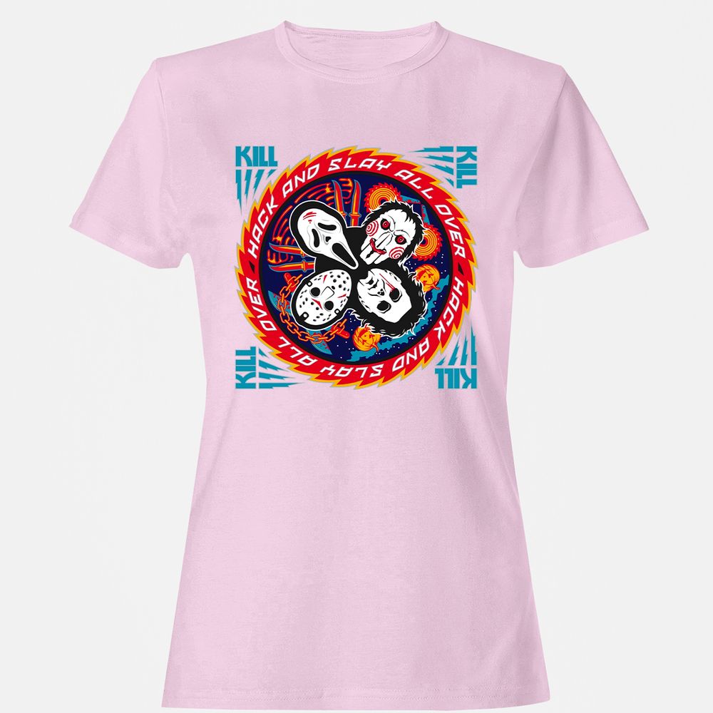 Women's T-Shirt - U7S9GNS3 - Light Pink - 9