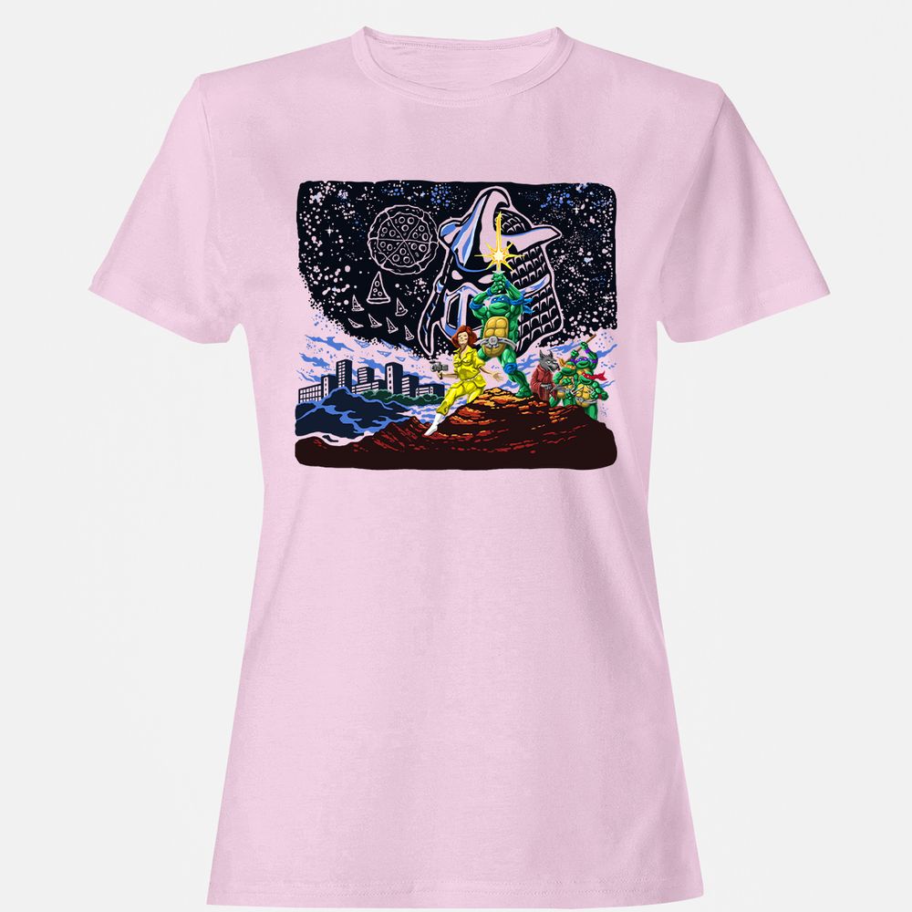 Women's T-Shirt - 4ZWF789H - Light Pink - 9