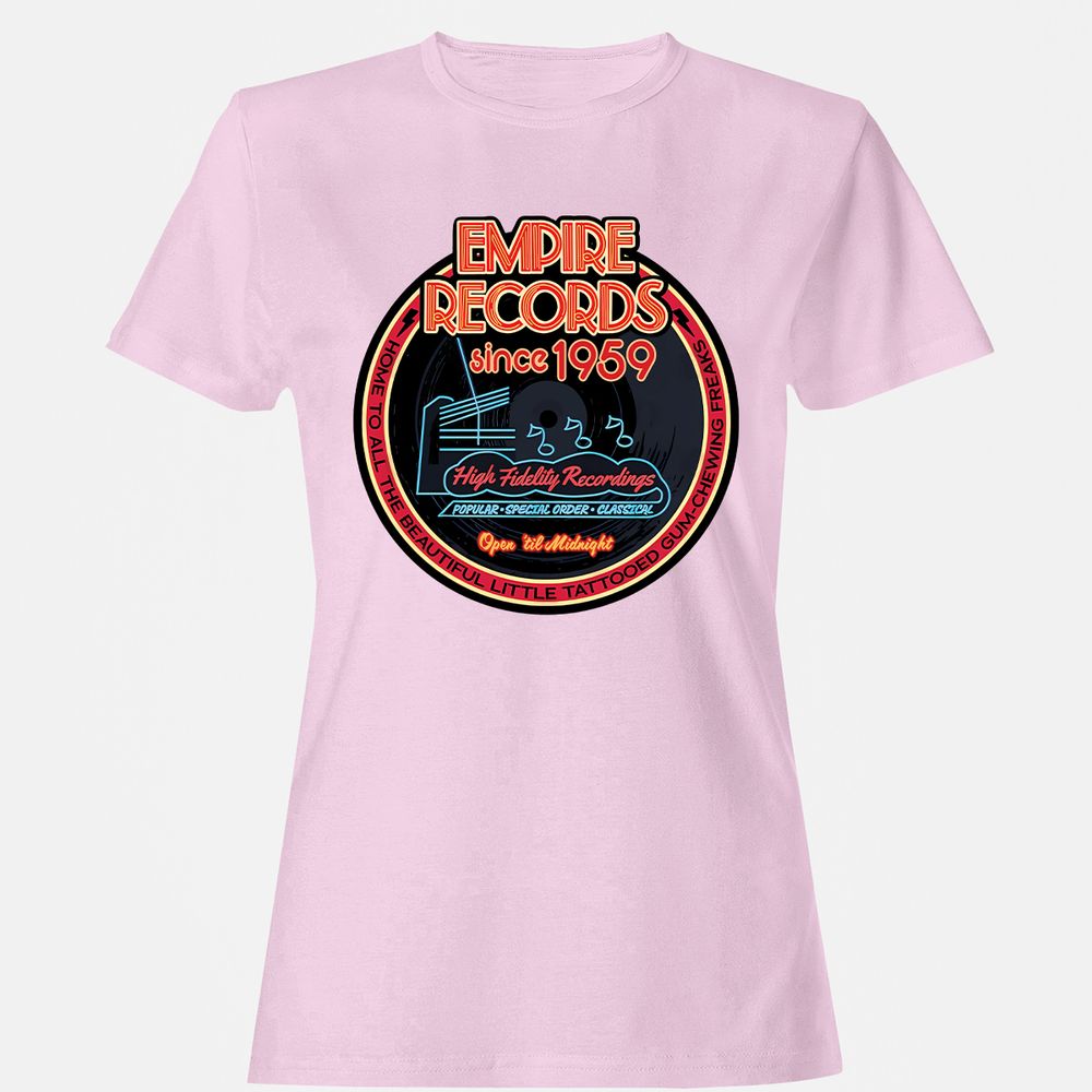 Women's T-Shirt - 7CZQT5XQ - Light Pink - 9