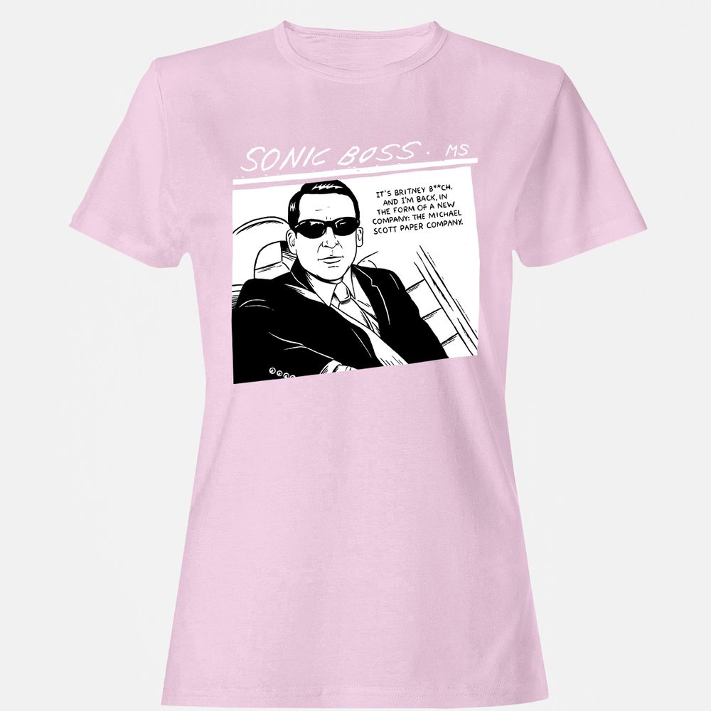 Women's T-Shirt - Y7ADWH3G - Light Pink - 9