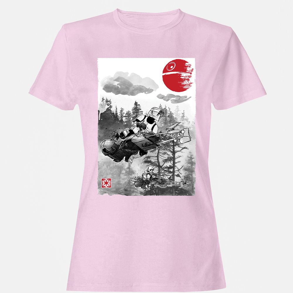 Women's T-Shirt - L62NVZHD - Light Pink - 9