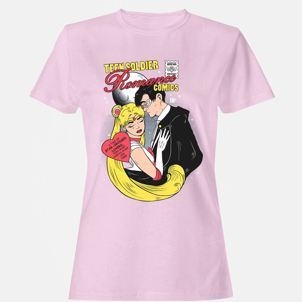 Women's T-Shirt - 2JL8P9L6 - Light Pink - 9