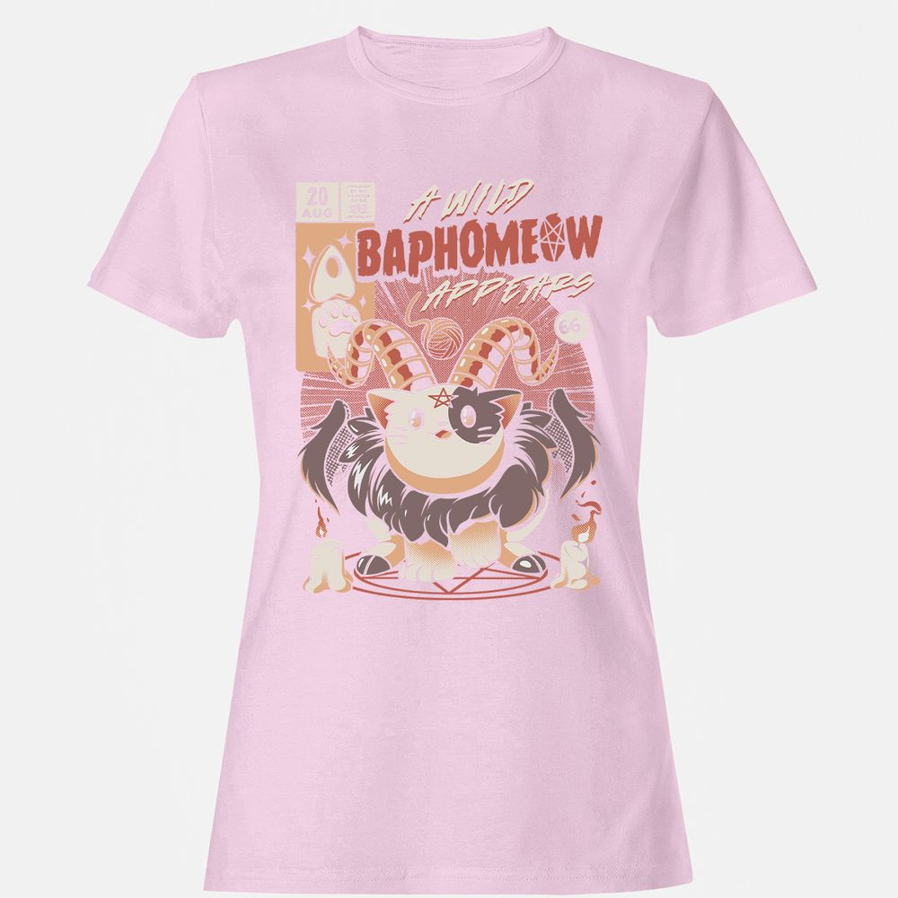 Women's T-Shirt - 14YE5R28 - Light Pink - 9