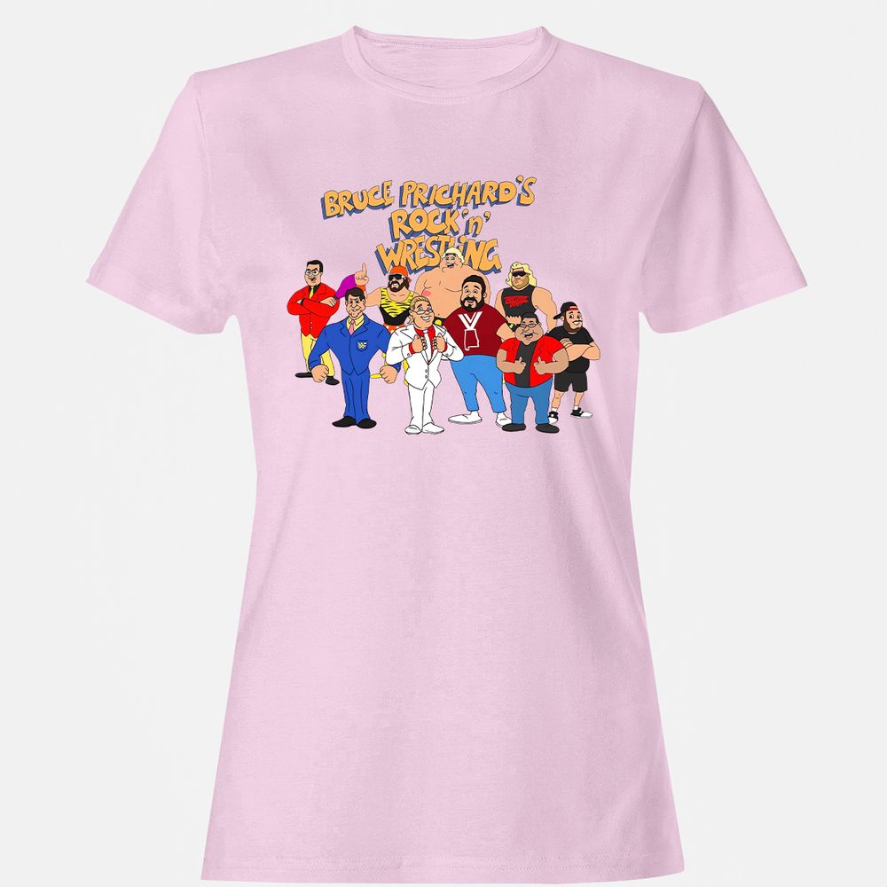 Women's T-Shirt - DJZ5Q7UR - Light Pink - 9