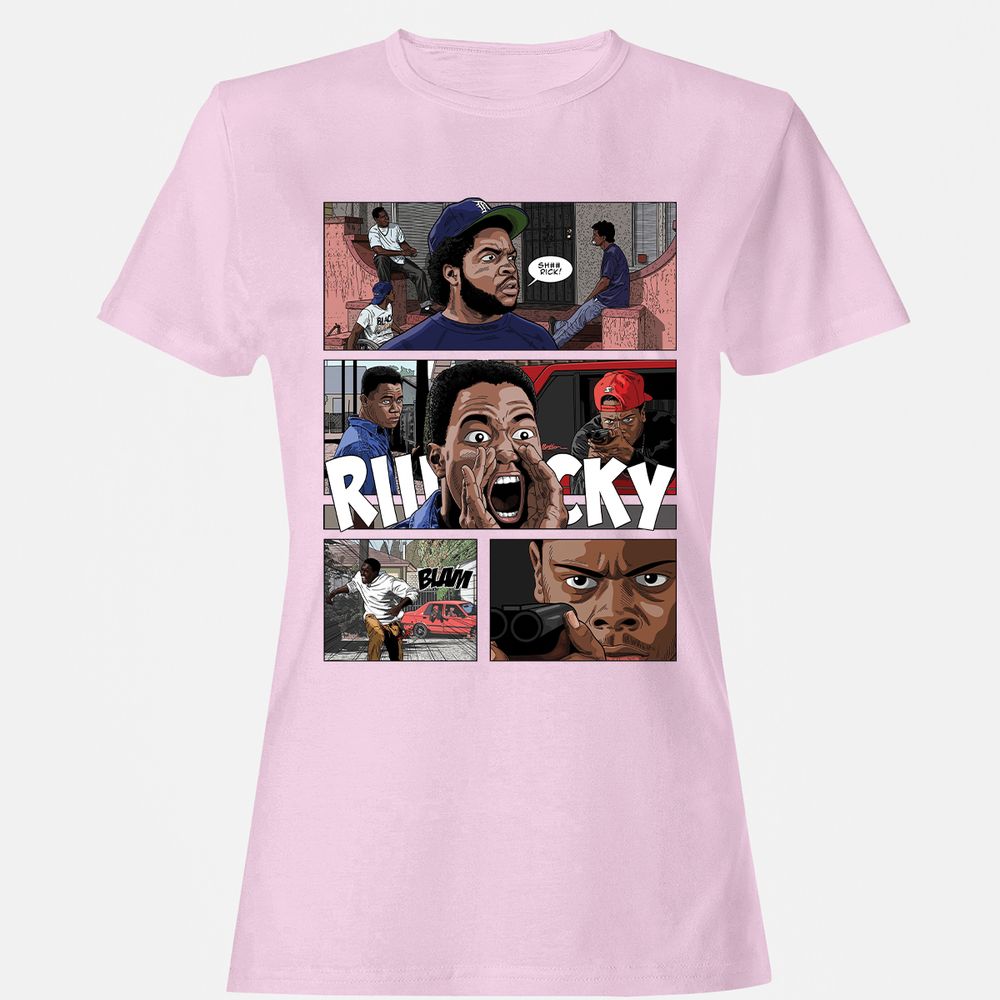 Women's T-Shirt - B4V4UCRJ - Light Pink - 9