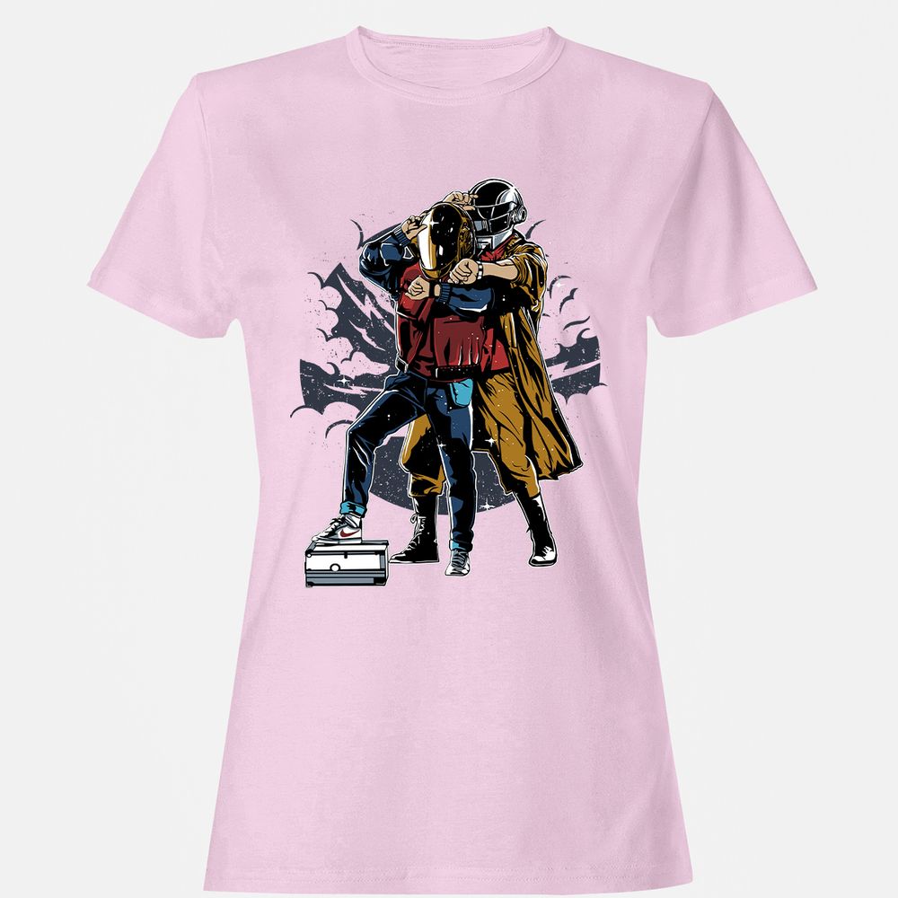 Women's T-Shirt - HQSN5DNE - Light Pink - 9