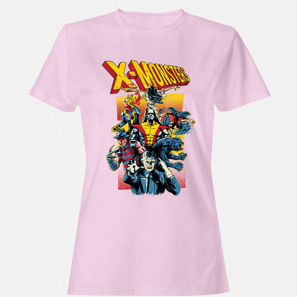 Women's T-Shirt - GK7VTGCM - Light Pink - 9